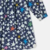 Abito a maniche lunghe con stampa a stelle Abito a maniche lunghe con stampa a stelle
