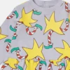 Abito a maniche lunghe con stampa Candy Cane Abito a maniche lunghe con stampa Candy Cane