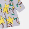 Abito a maniche lunghe con stampa Candy Cane Abito a maniche lunghe con stampa Candy Cane
