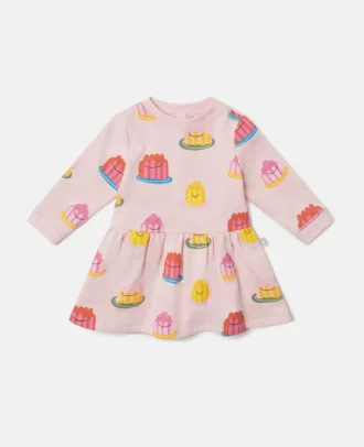 Abito a maniche lunghe con stampa Jelly Abito a maniche lunghe con stampa Jelly