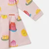 Abito a maniche lunghe con stampa Jelly