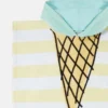 Abito con stampa grafica gelato Abito con stampa grafica gelato