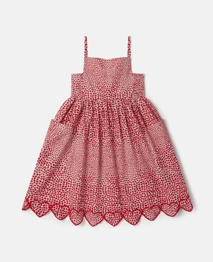 Abito in cotone biologico High Summer Hearts Abito in cotone biologico High Summer Hearts