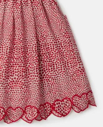 Abito in cotone biologico High Summer Hearts