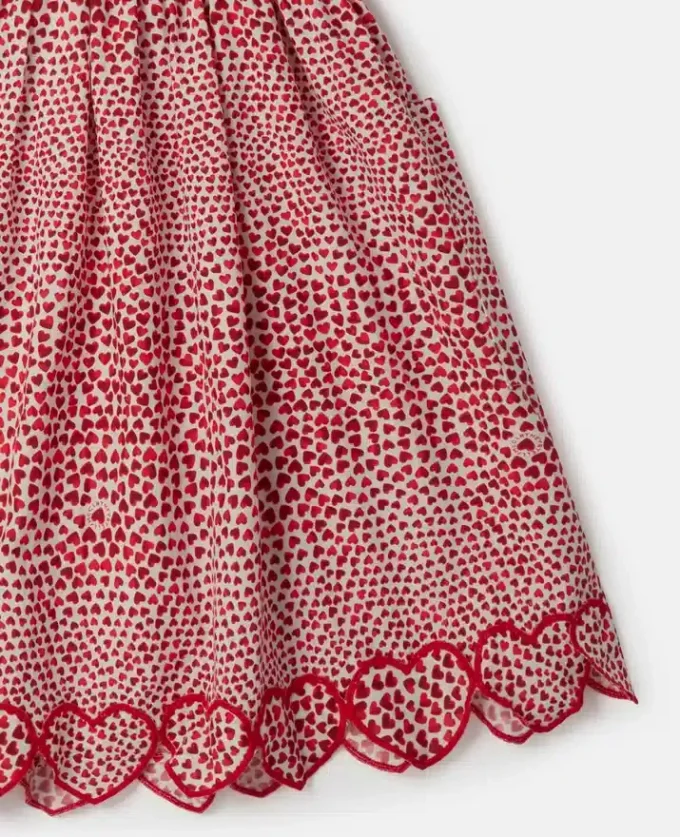 Abito in cotone biologico High Summer Hearts Abito in cotone biologico High Summer Hearts