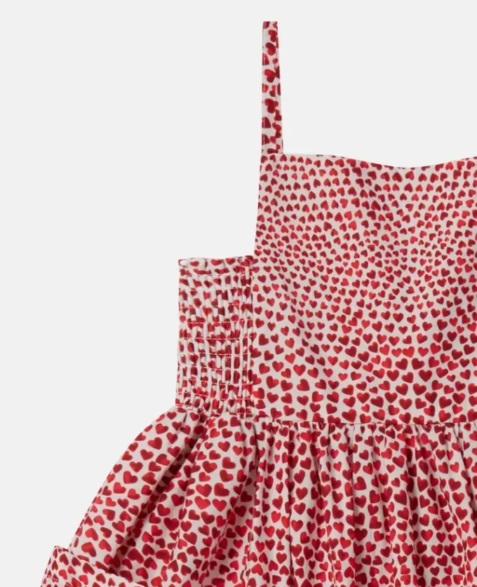 Abito in cotone biologico High Summer Hearts Abito in cotone biologico High Summer Hearts