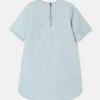 Abito in denim con logo Abito in denim con logo