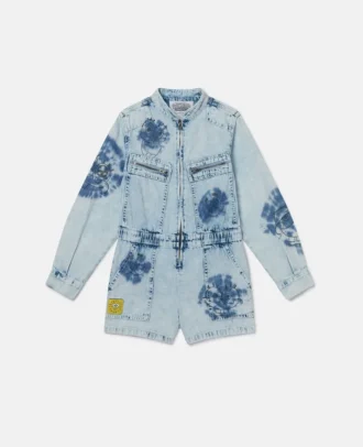 Abito in denim con stampa SpongeBob Abito in denim con stampa SpongeBob