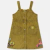 Abito in denim con stampa SpongeBob