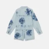Abito in denim con stampa SpongeBob Abito in denim con stampa SpongeBob