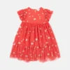Abito in tulle con ricamo a stelle Abito in tulle con ricamo a stelle