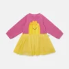 Abito in tulle con stampa grafica Jelly Abito in tulle con stampa grafica Jelly