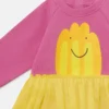 Abito in tulle con stampa grafica Jelly Abito in tulle con stampa grafica Jelly