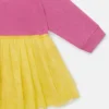 Abito in tulle con stampa grafica Jelly Abito in tulle con stampa grafica Jelly