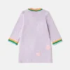 Abito maglione con ricamo grafico Earth Friends Abito maglione con ricamo grafico Earth Friends