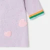 Abito maglione con ricamo grafico Earth Friends Abito maglione con ricamo grafico Earth Friends