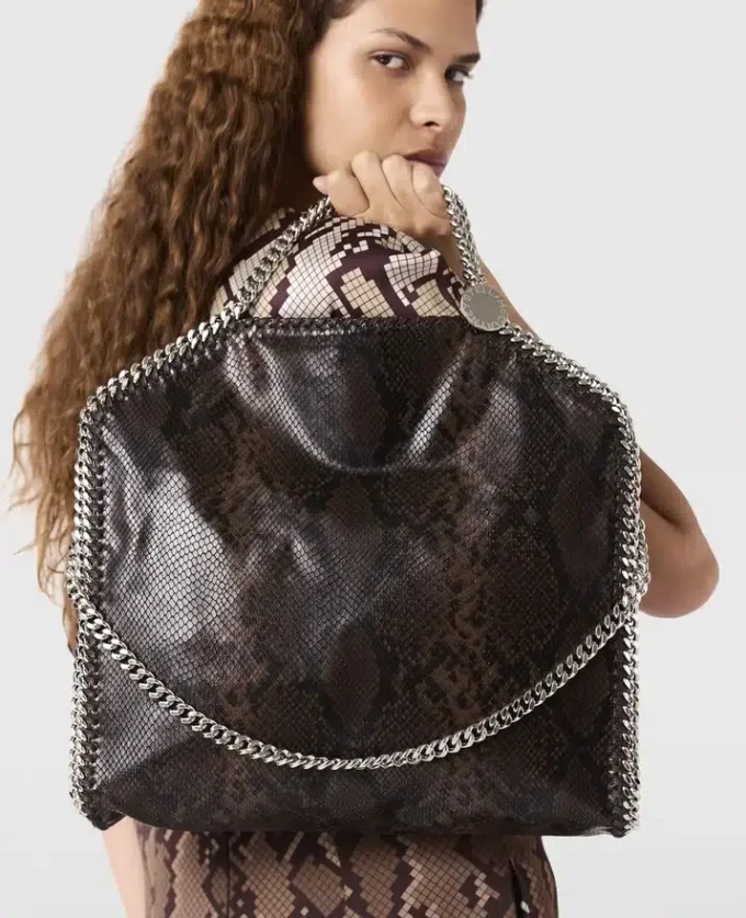 Abito midi con spalline e stampa serpente Abito midi con spalline e stampa serpente