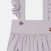 Abito senza maniche con ricami floreali Abito senza maniche con ricami floreali