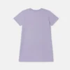 Abito t-shirt con frange e stampa a stelle Abito t-shirt con frange e stampa a stelle