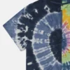 Abito t-shirt con stampa grafica tie-dye Abito t-shirt con stampa grafica tie-dye