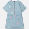 Abito T-shirt in denim con stampa Stella Star Abito T-shirt in denim con stampa Stella Star