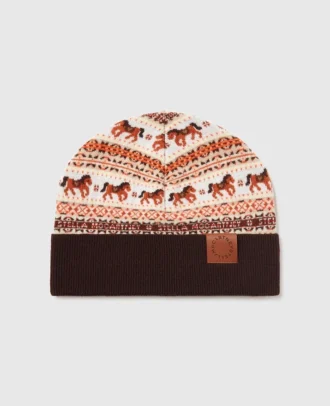 Berretto in lana Fair Isle