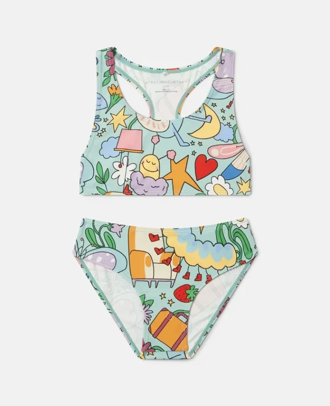 Bikini con stampa Bug Hotel Bikini con stampa Bug Hotel