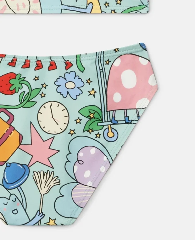 Bikini con stampa Bug Hotel Bikini con stampa Bug Hotel