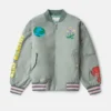 Bomber con grafica Earth Friends Bomber con grafica Earth Friends