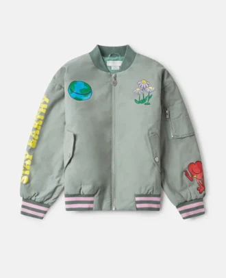 Bomber con grafica Earth Friends
