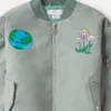 Bomber con grafica Earth Friends Bomber con grafica Earth Friends