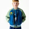 Bomber con grafica Earth Friends Bomber con grafica Earth Friends