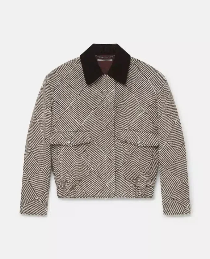 Bomber oversize in tweed Bomber oversize in tweed