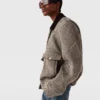 Bomber oversize in tweed Bomber oversize in tweed