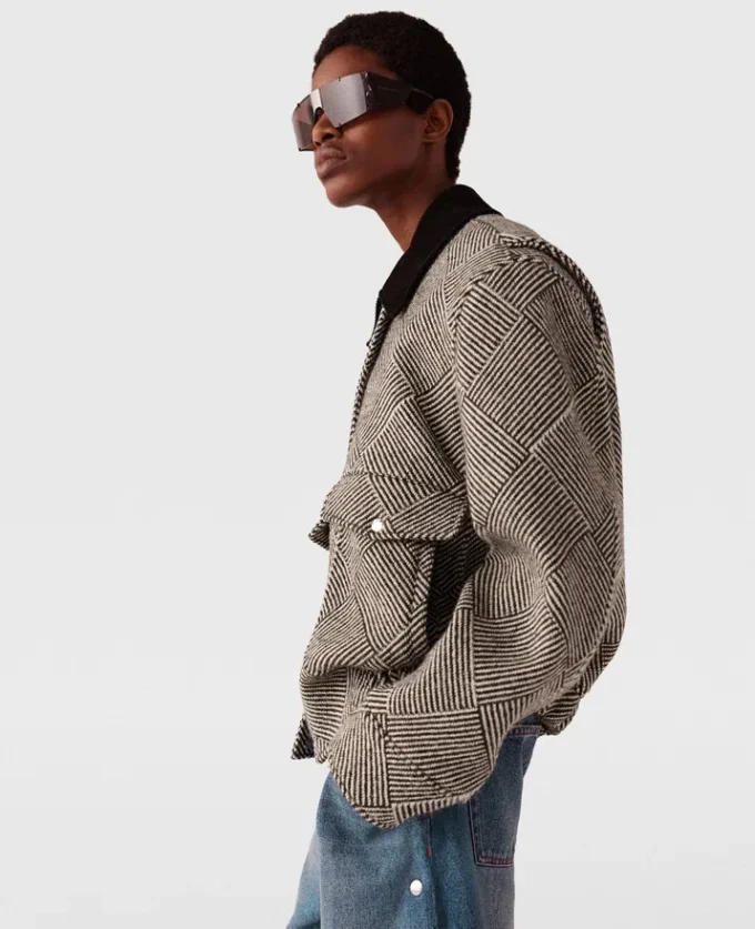 Bomber oversize in tweed Bomber oversize in tweed