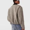 Bomber oversize in tweed Bomber oversize in tweed