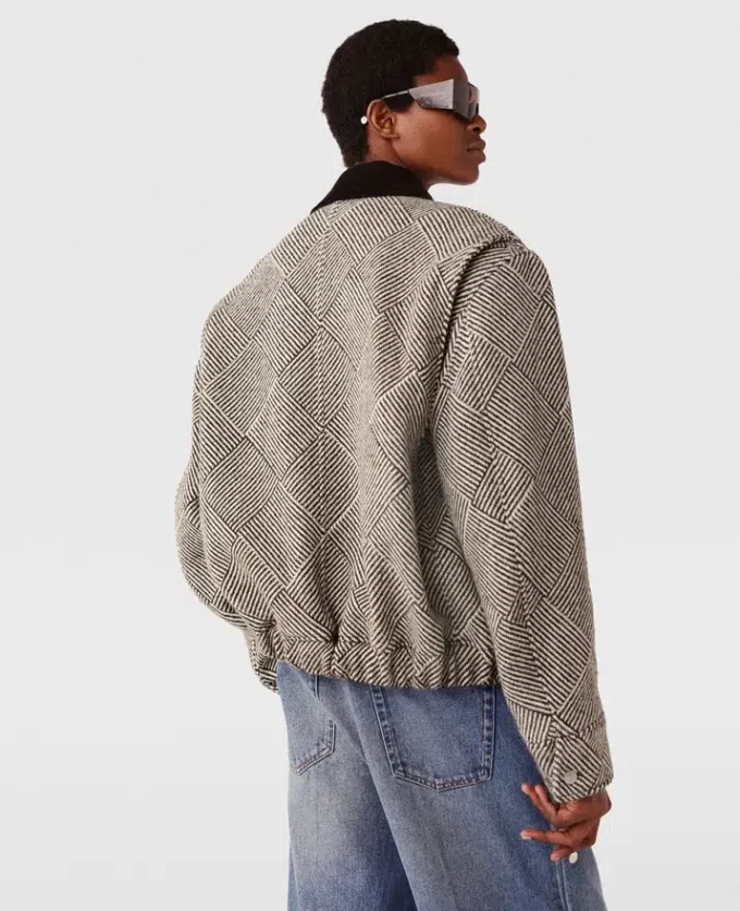 Bomber oversize in tweed Bomber oversize in tweed