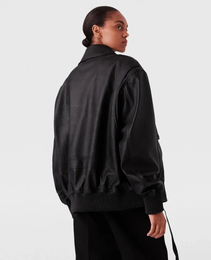 Bomber oversize vegano Bomber oversize vegano