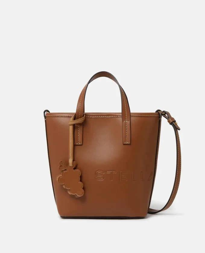 Borsa a secchiello con logo Borsa a secchiello con logo