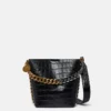 Borsa a secchiello Frayme con effetto coccodrillo goffrato Borsa a secchiello Frayme con effetto coccodrillo goffrato