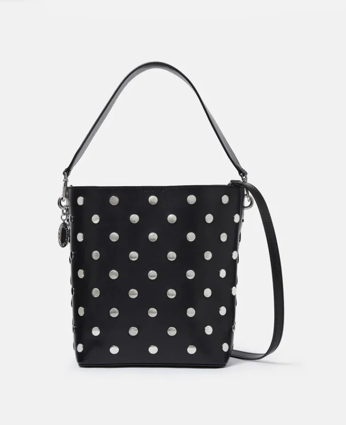 Borsa a secchiello grande con borchie Frayme Borsa a secchiello grande con borchie Frayme