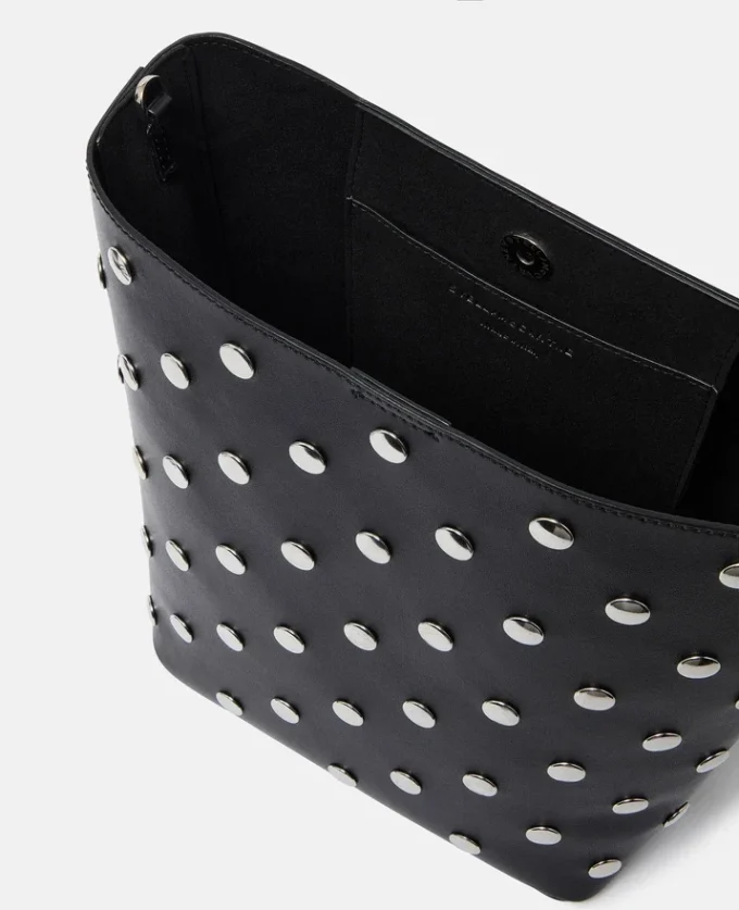 Borsa a secchiello grande con borchie Frayme Borsa a secchiello grande con borchie Frayme