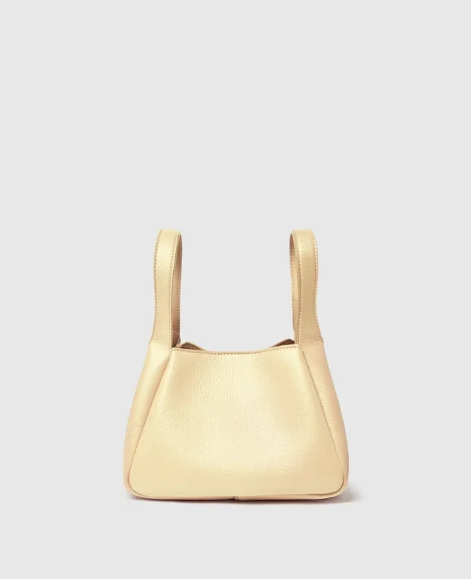 Borsa a tracolla con doppio manico e logo Borsa a tracolla con doppio manico e logo