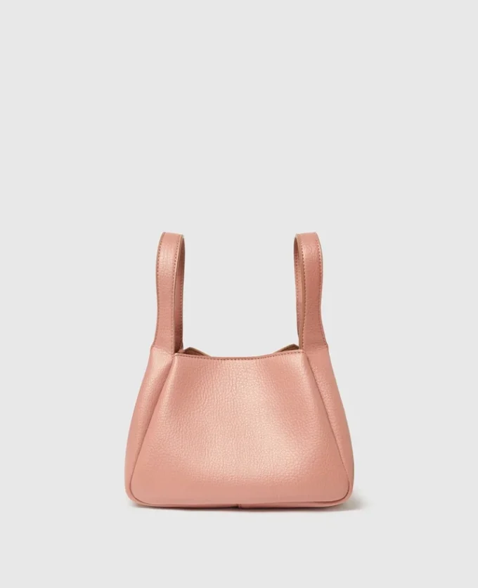 Borsa a tracolla con doppio manico e logo Borsa a tracolla con doppio manico e logo