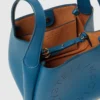 Borsa a tracolla con doppio manico e logo Borsa a tracolla con doppio manico e logo