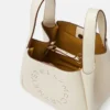 Borsa a tracolla con doppio manico e logo Borsa a tracolla con doppio manico e logo