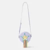 Borsa a tracolla con frange e stampa a stelle Borsa a tracolla con frange e stampa a stelle