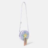 Borsa a tracolla con frange e stampa a stelle Borsa a tracolla con frange e stampa a stelle