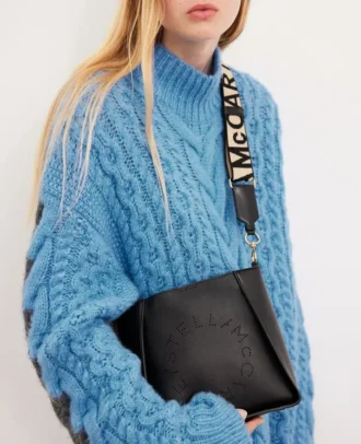 Borsa a tracolla con logo