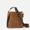 Borsa a tracolla con logo Stella